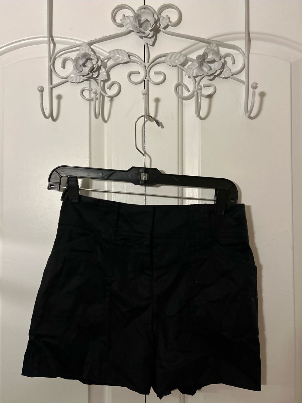 White House Black Market Black Tailored Shorts